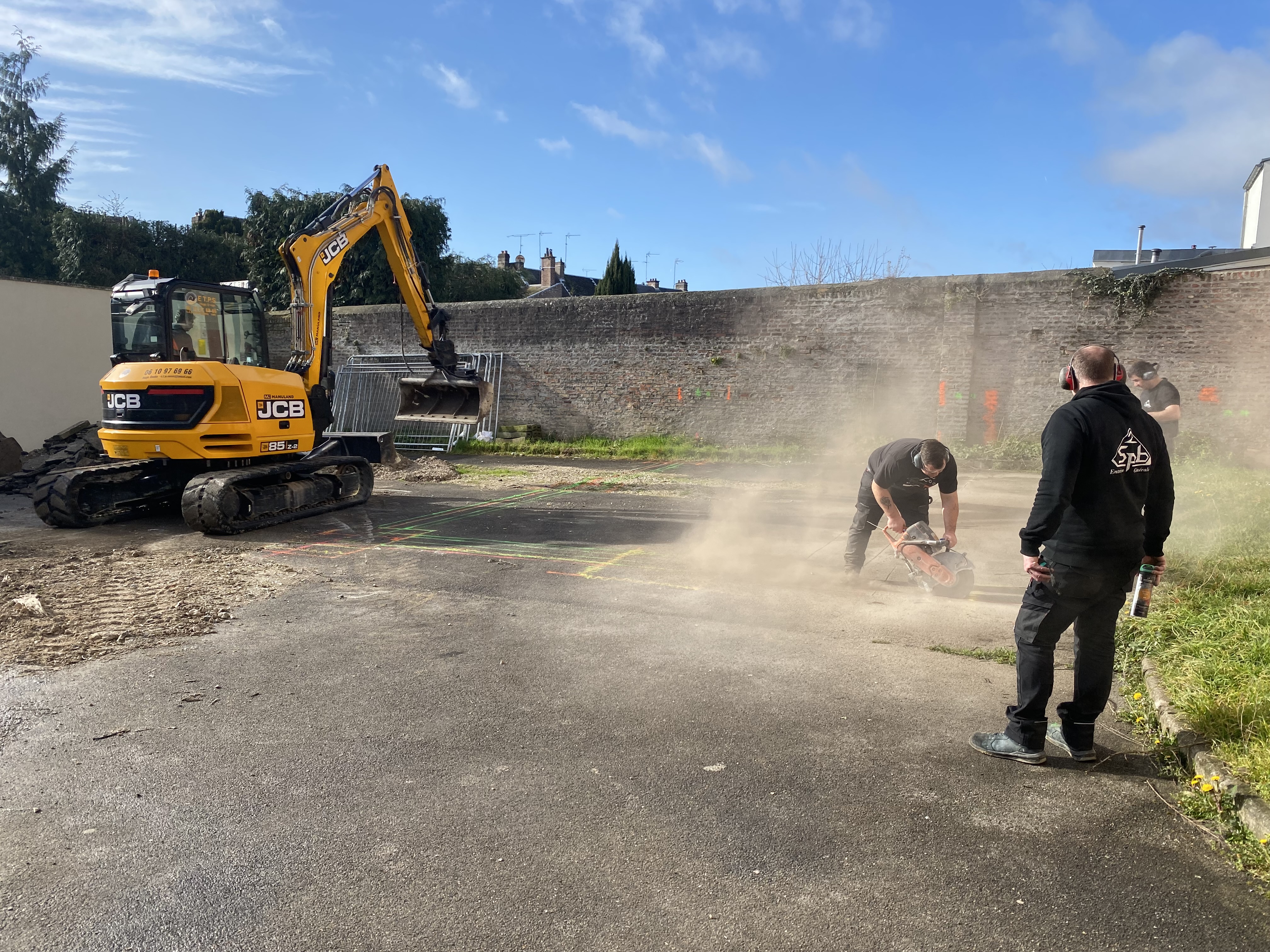 Chantier fondations - Gros Oeuvre